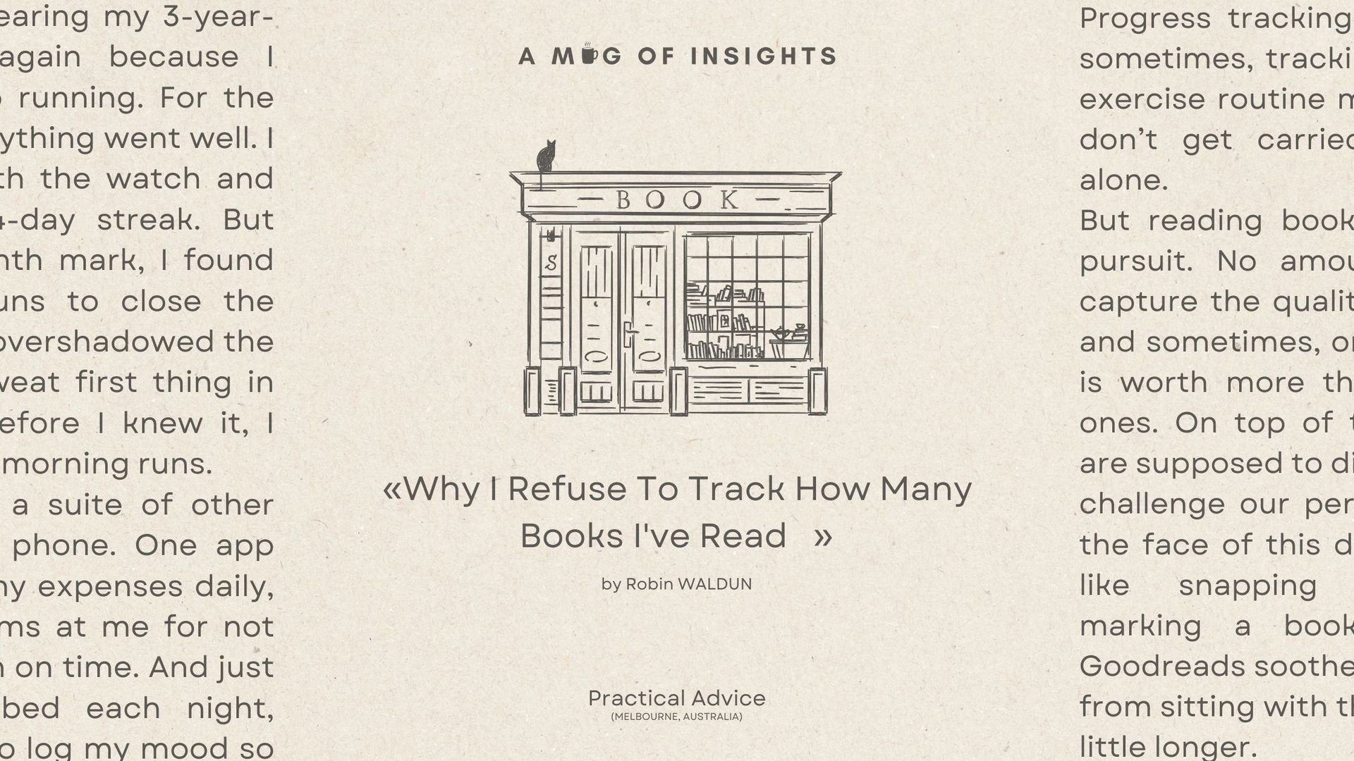 Why I Refuse To Track How Many Books I've Read