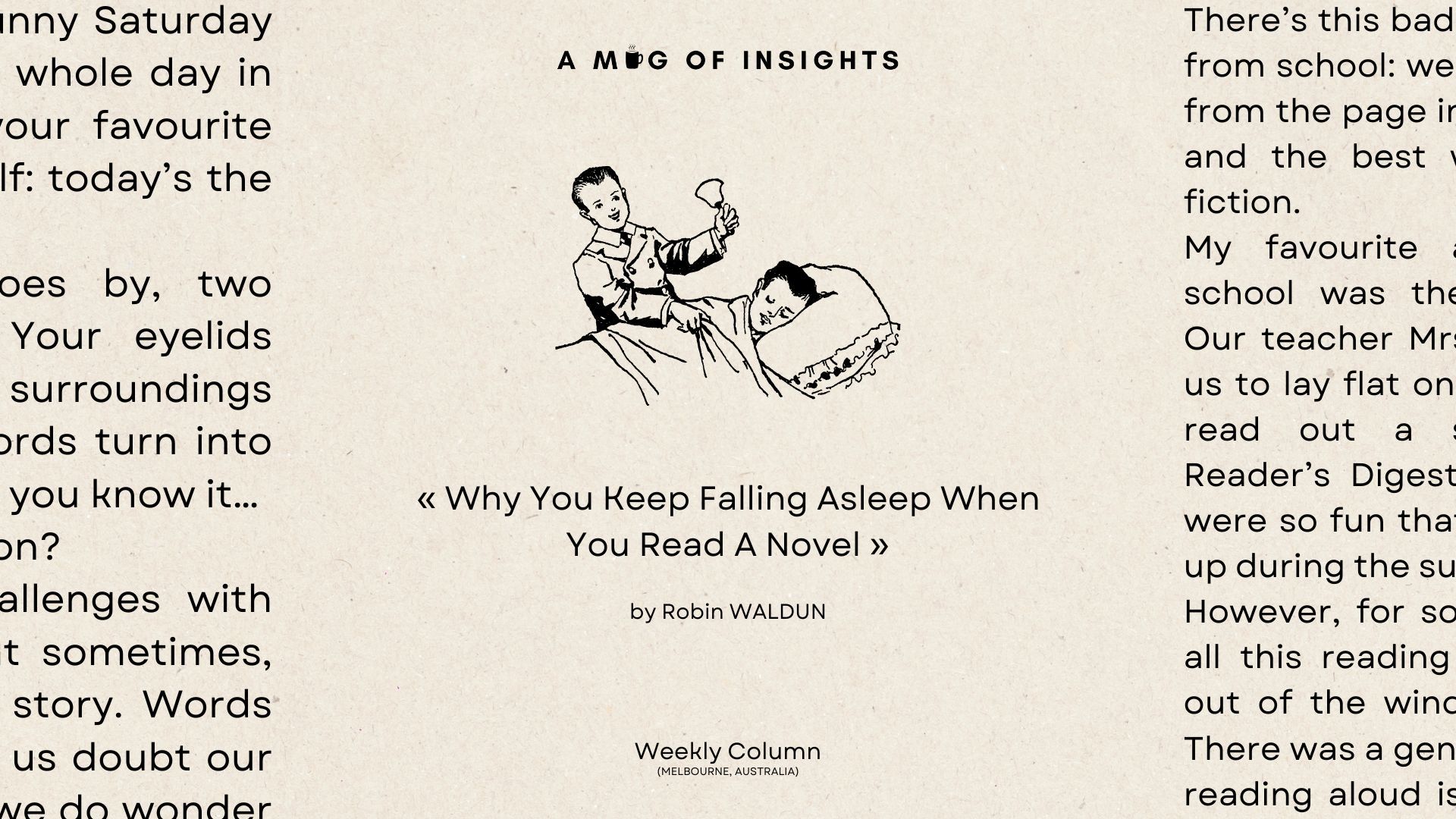 The Curse of Silent Reading