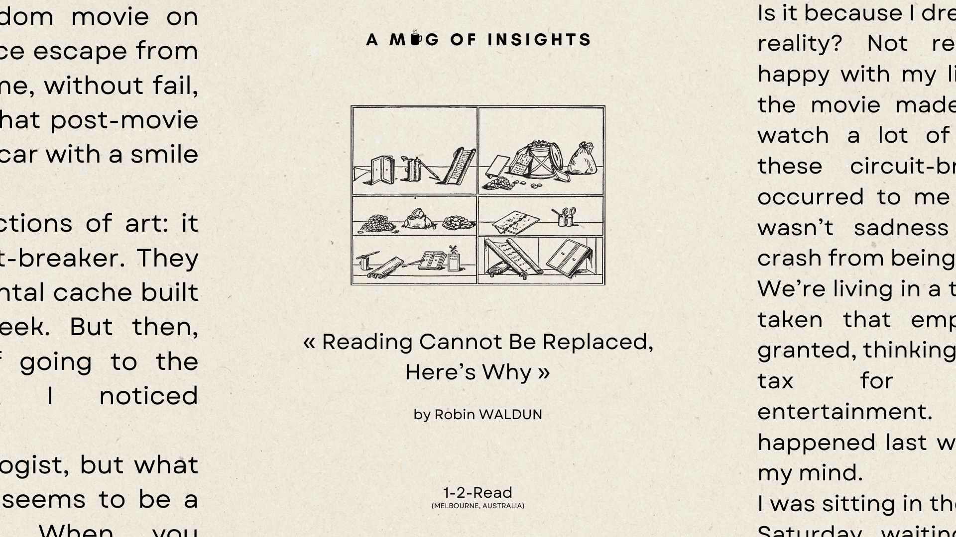 Reading Cannot Be Replaced, Here's Why