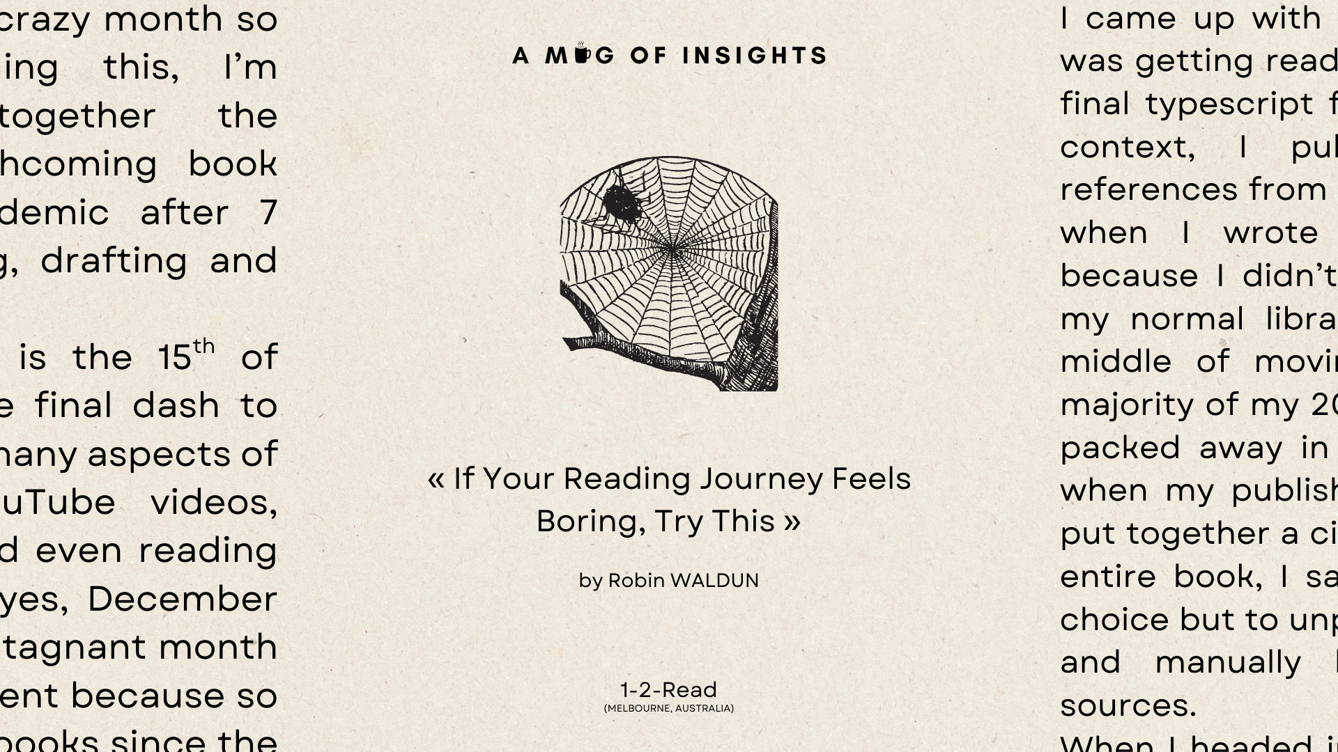 If Your Reading Goal Feels Boring, Try This