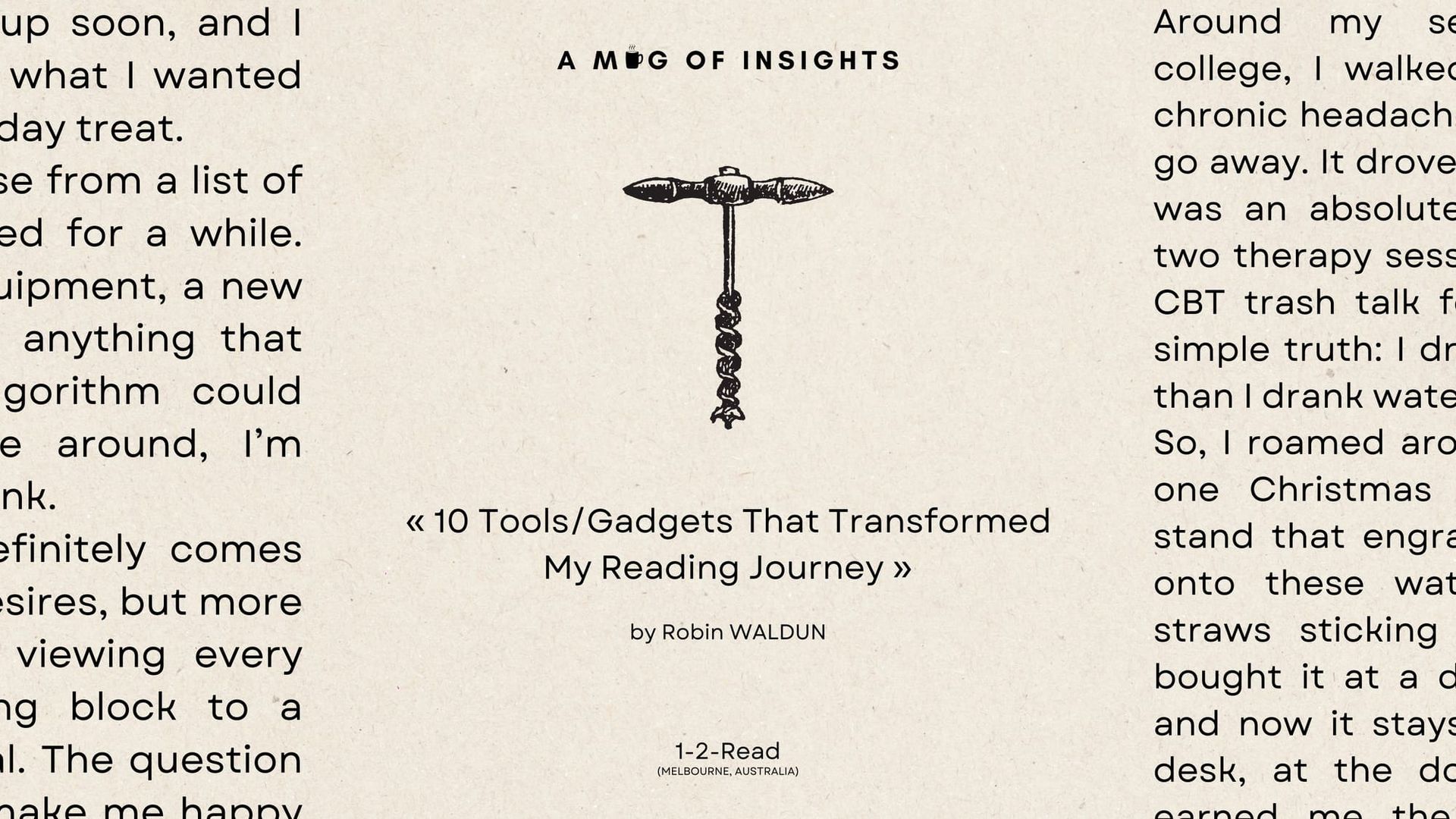 10 Tools/Gadgets That Transformed My Reading Journey