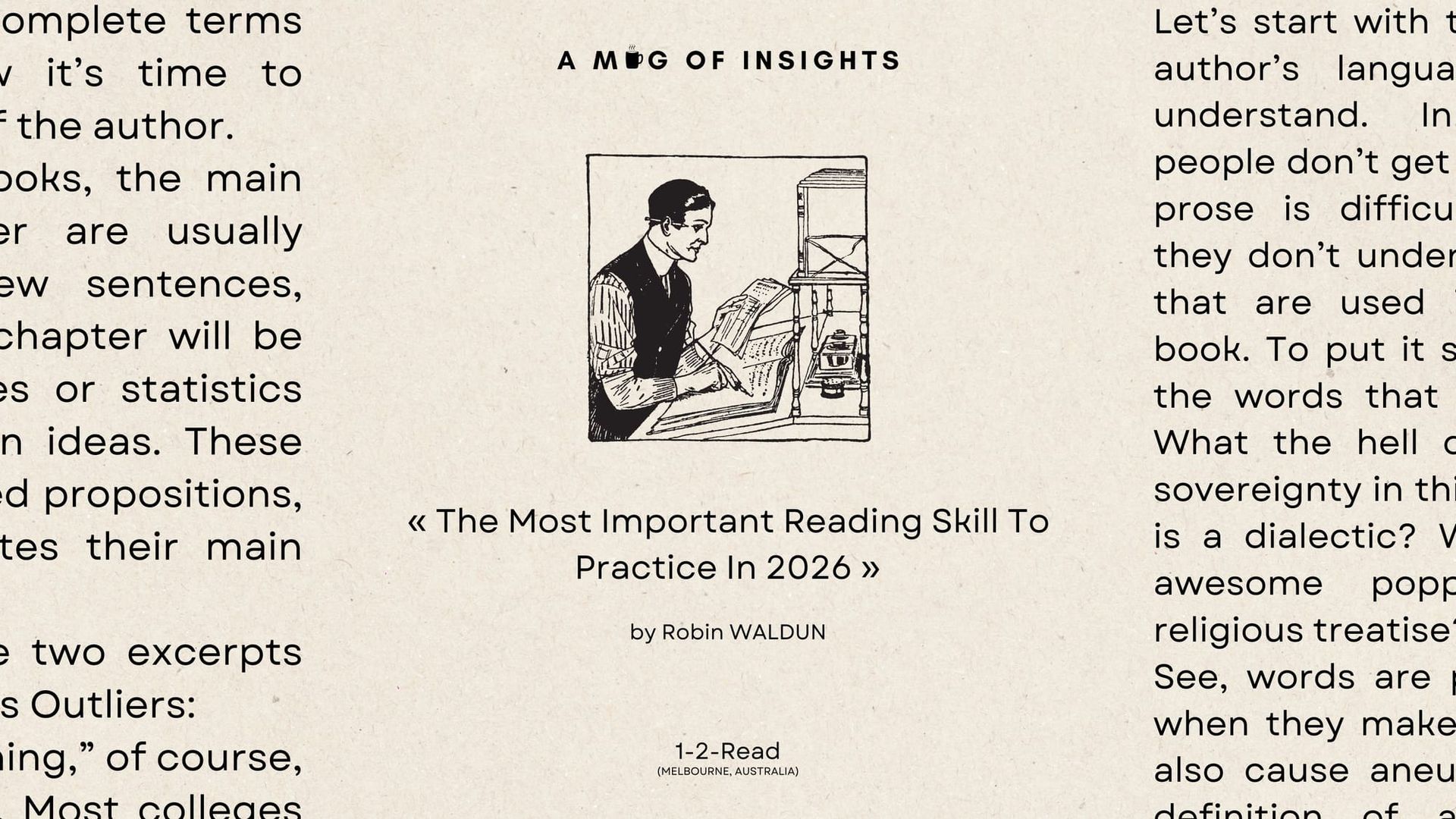 The Most Important Reading Skill To Practice In 2026