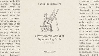 Why Are We Afraid of Experiencing Art?