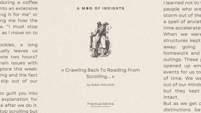 Crawling Back To Reading From Scrolling...