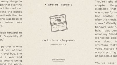 A Ludicrous Proposal - Let's Spend Bloomsday In Dublin!