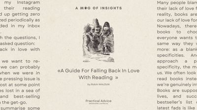 A Guide For Falling Back In Love With Reading