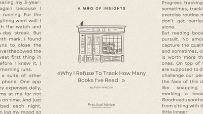 Why I Refuse To Track How Many Books I've Read