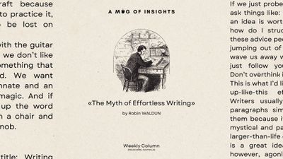 "I just woke up and wrote this..."