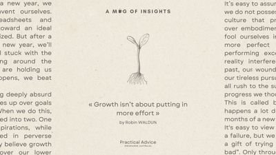Growth isn’t about putting in more effort