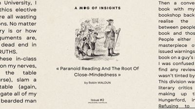 [1-2-Read]: Are You A Paranoid Reader?