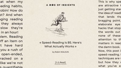 [1-2-Read] Speed-Reading Is BS. Here's What Actually Works