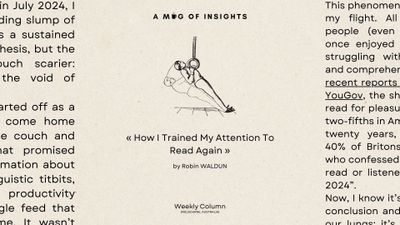 How I Trained My Attention To Read Again