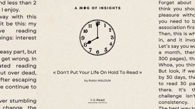 The 2 Building Blocks of A Daily Reading Habit