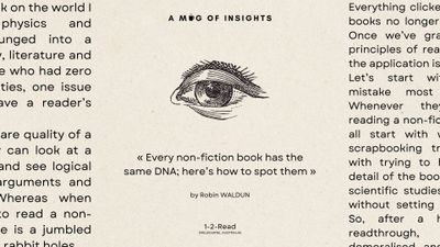 Every non-fiction book has the same DNA; here’s how to spot them