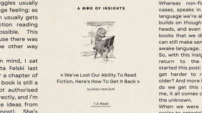 We've Lost Our Ability To Read Fiction, Here's How To Get It Back