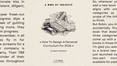 How To Design A Personal Curriculum For 2026 (That You'll Actually Finish)
