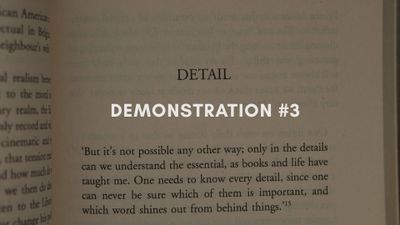 Demonstration #3: An Analysis Guide For Getting The Most Out of Fiction
