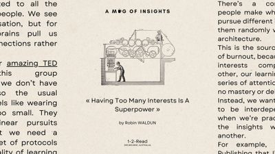 Having Too Many Interests Is A Superpower, Here's How To Channel It