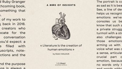 Literature is the creation of human emotions