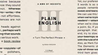 Plain English Pt. 3: The Secret Behind Every Sentence You've Never Forgotten