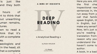 Deep Reading Pt. 4: Train Your Reader's Gaze In 7 Days