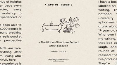 The Hidden Structure Behind Great Essays