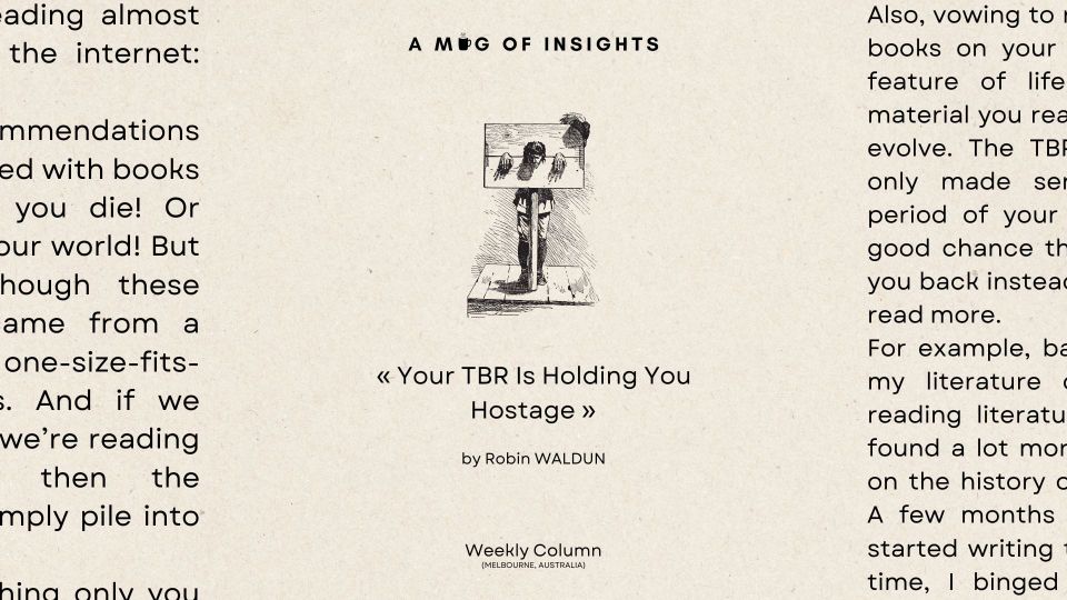 Your TBR Is Holding You Hostage