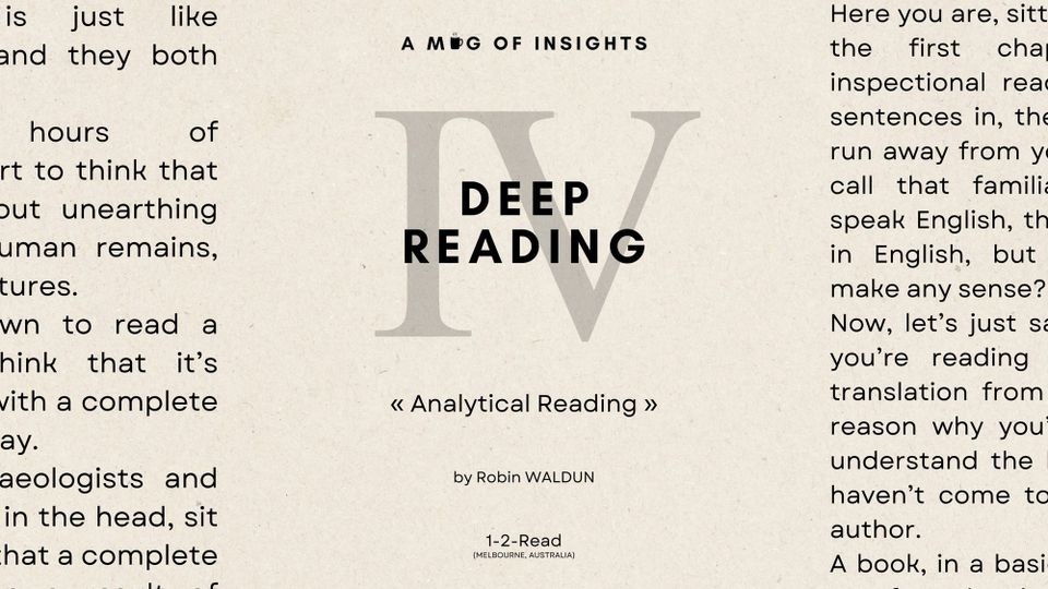 Deep Reading Pt. 4: Train Your Reader's Gaze In 7 Days