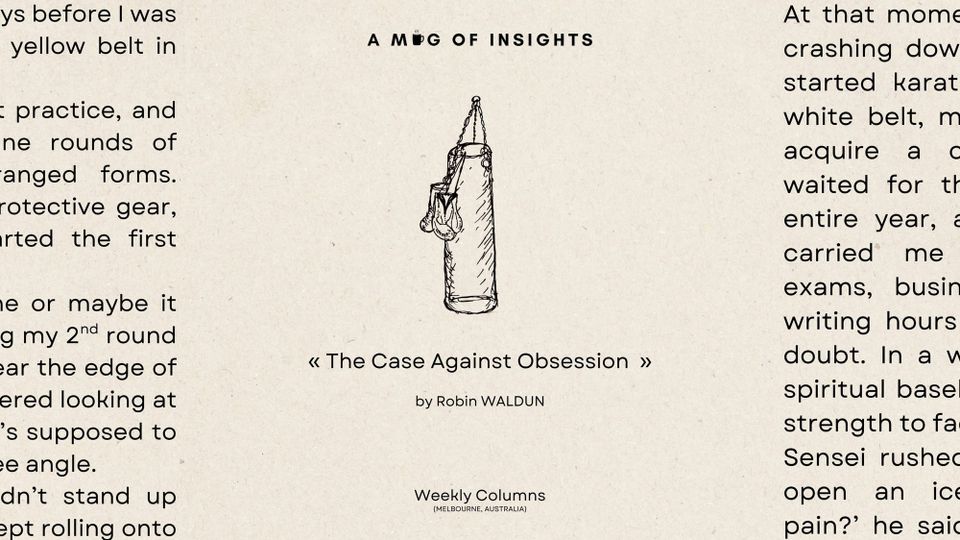 The Hidden Cost of Obsession