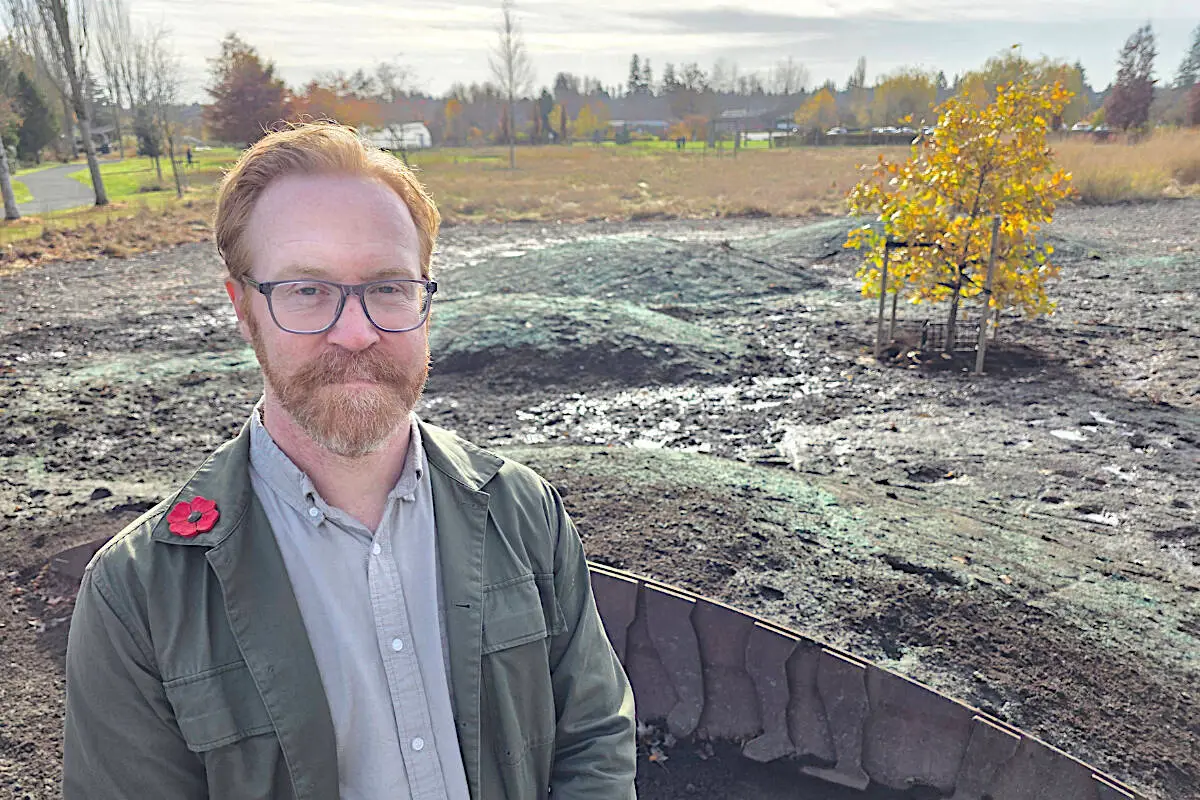 Vimy Ridge oak tree planting