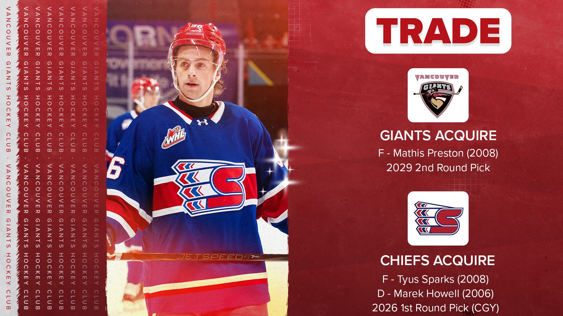 Giants acquire star forward Mathis Preston