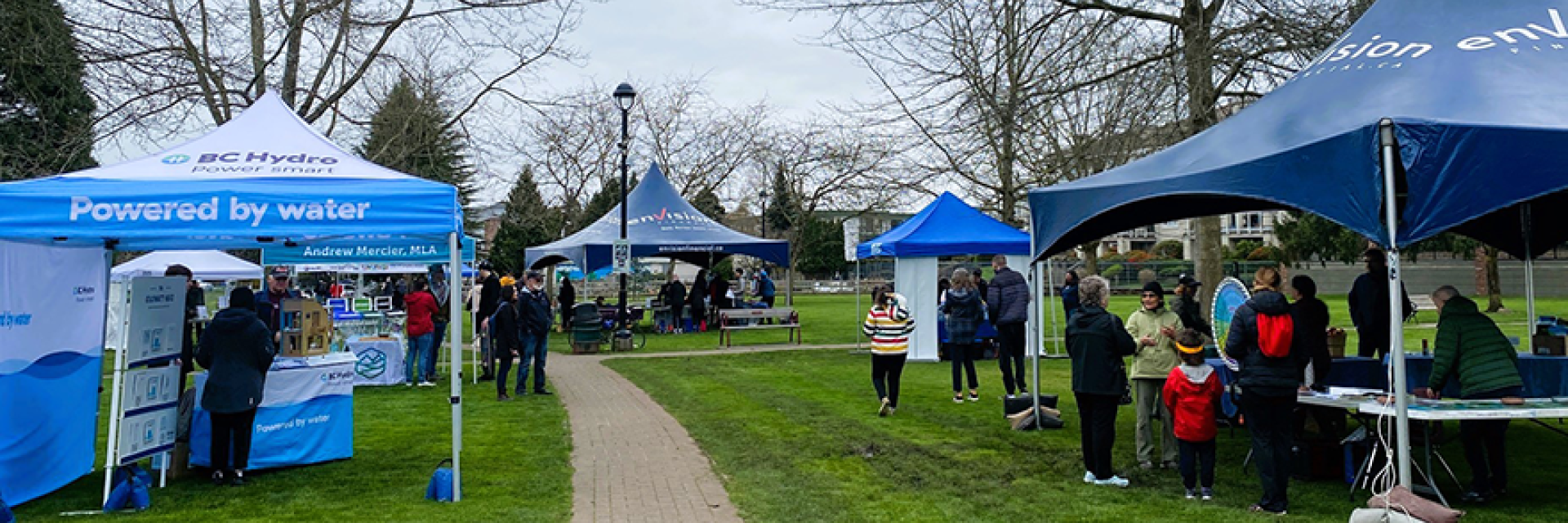 A sunny Earth Day in Langley City