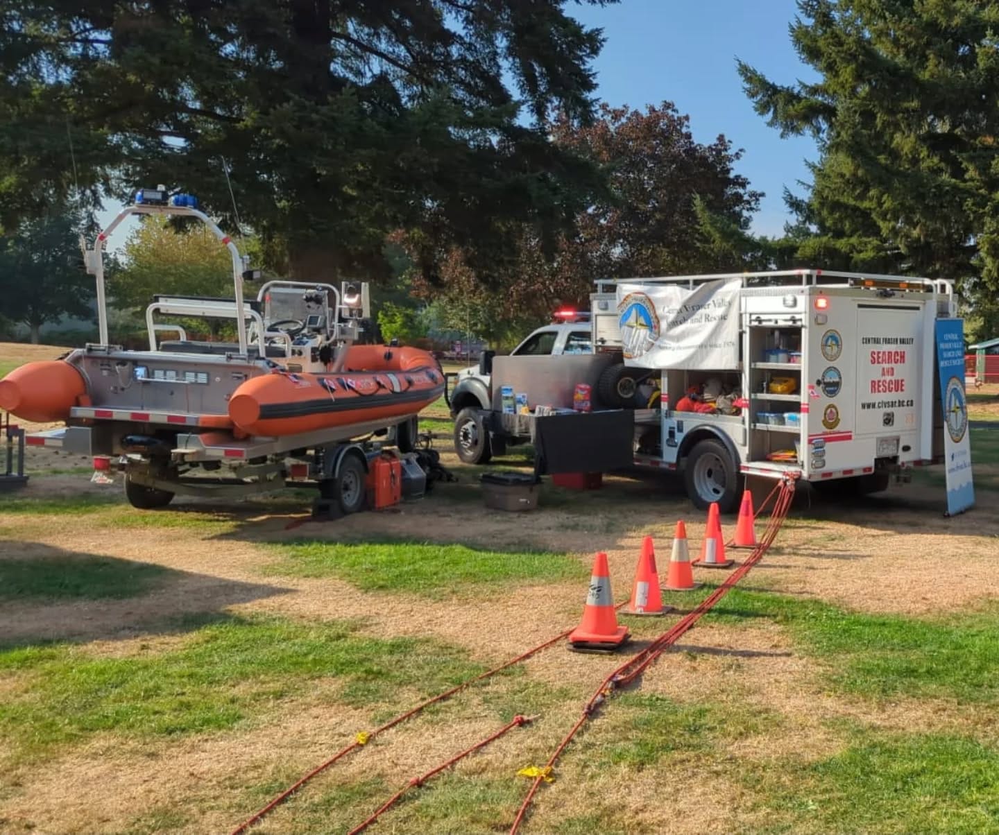 Central Fraser Valley Search and Rescue Vehicles