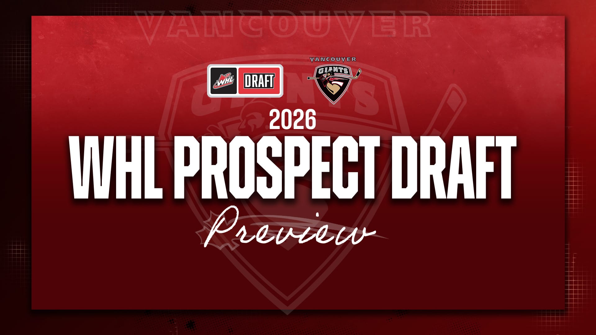 Vancouver Giants WHL Draft preview