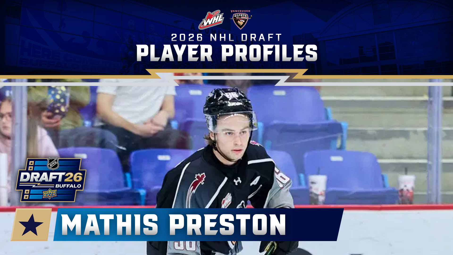 Mathis Preston NHL Draft profile