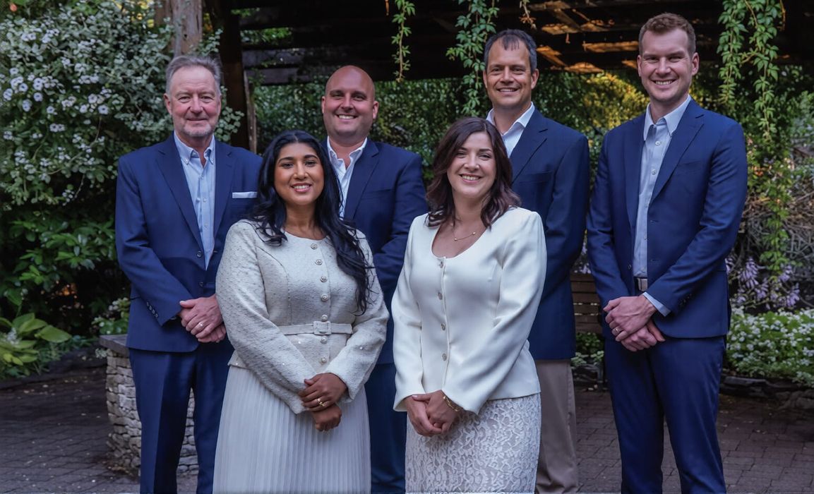 A photo of all candidates on the slate for Achieving for Langley City