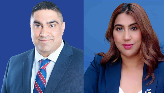 Image of: MLAs Bhangu, Toor Live Outside Langley Ridings They Won