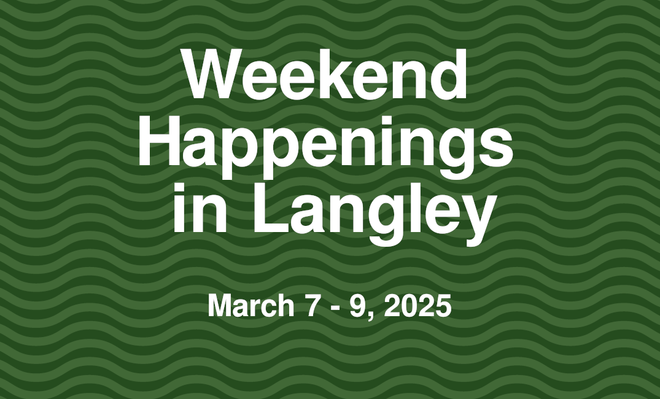 Image of: Weekend Happenings in Langley: March 7 - 9, 2025