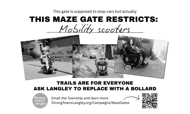 Image of: Township Residents Rally Against Maze Gates