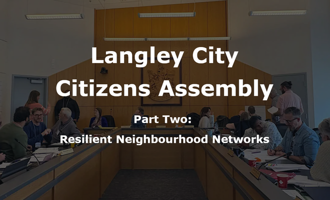Image of: Langley City Citizens Assembly's Resilient Neighbourhood Networks Plan to Build Safety From the Ground Up