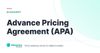Advance Pricing Agreement (APA) – definition card from the Heavnn University tax and residency glossary
