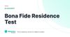 Bona Fide Residence Test – definition card from the Heavnn University tax and residency glossary