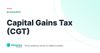 Capital Gains Tax (CGT) – definition card from the Heavnn University tax and residency glossary