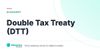 Double Tax Treaty (DTT) – definition card from the Heavnn University tax and residency glossary