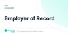 Employer of Record – definition card from the Heavnn University tax and residency glossary