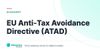 EU Anti-Tax Avoidance Directive (ATAD) – definition card from the Heavnn University tax and residency glossary