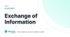 Exchange of Information – definition card from the Heavnn University tax and residency glossary