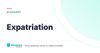 Expatriation – definition card from the Heavnn University tax and residency glossary