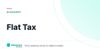 Flat Tax – definition card from the Heavnn University tax and residency glossary