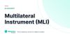 Multilateral Instrument (MLI) – definition card from the Heavnn University tax and residency glossary